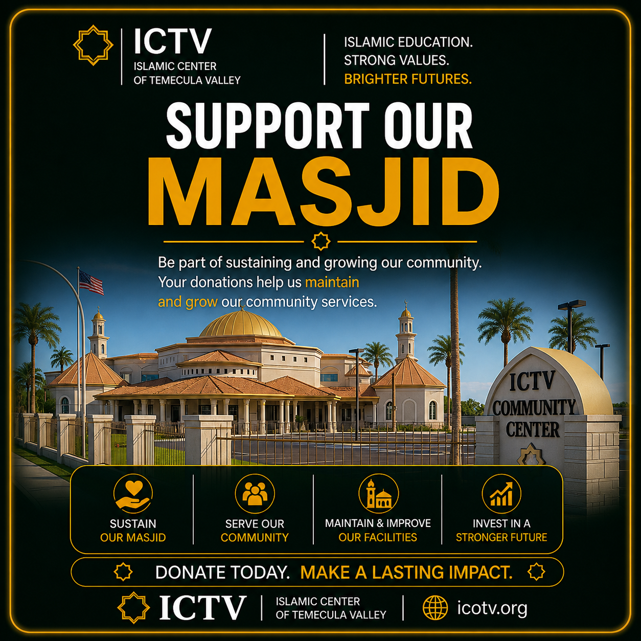 Support Our Masjid