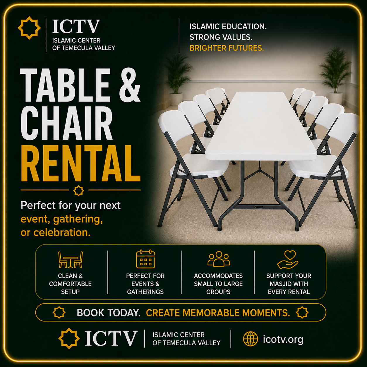 Table-Chair Rent